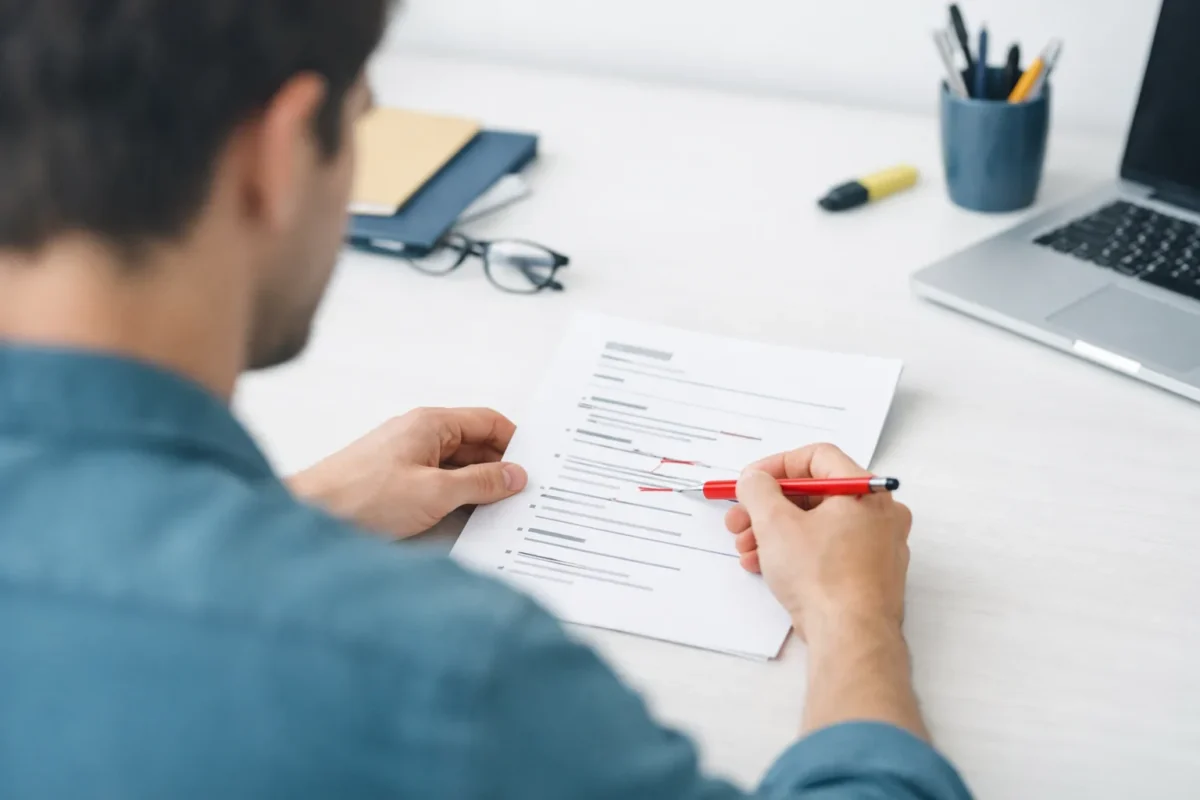 Un premier CV tient sur une page : ordre, verbes, et ce qu’on enlève